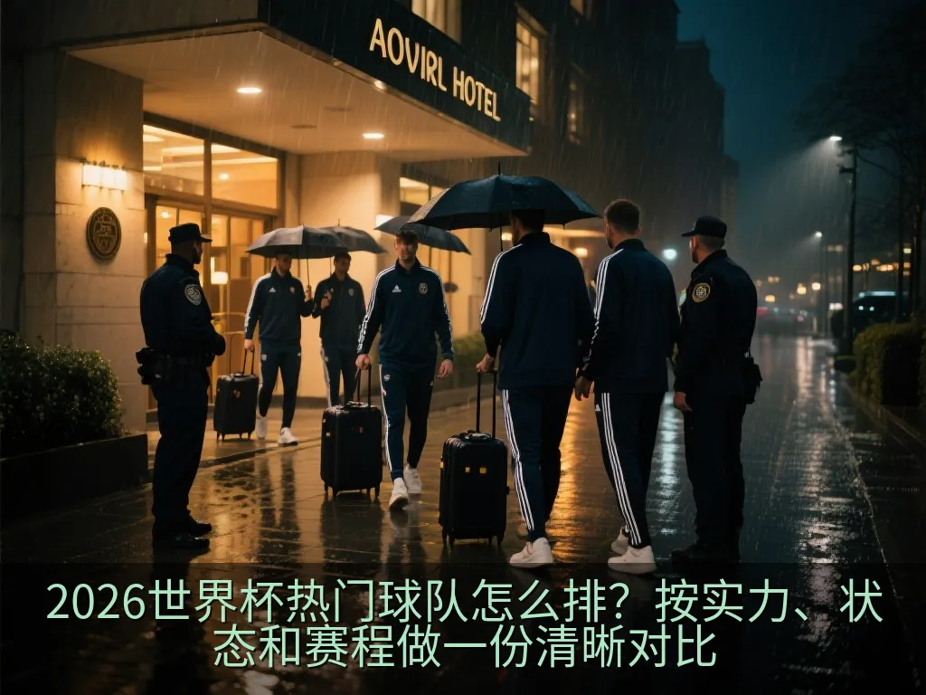 世界杯热门球队实力状态赛程对比图示